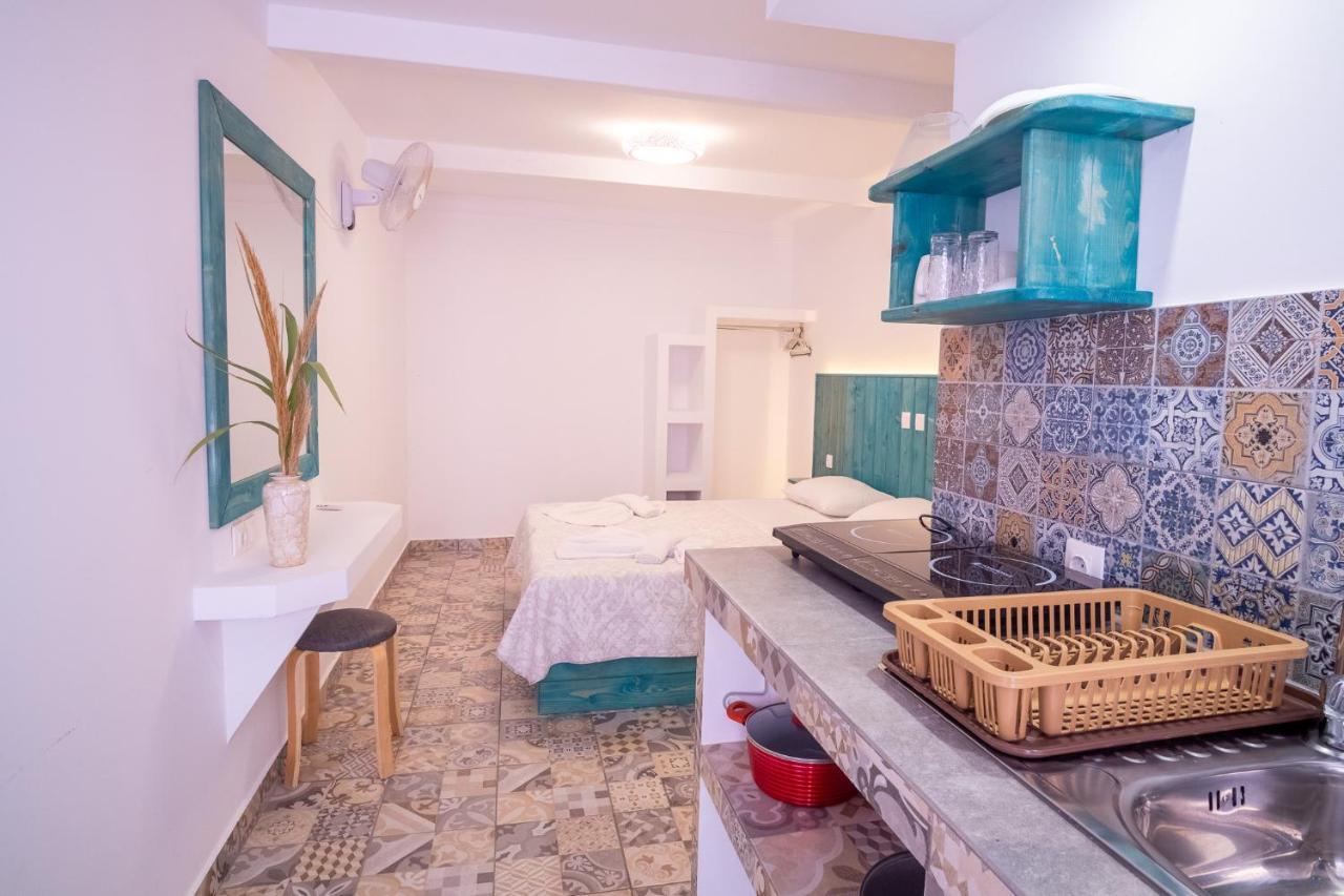 Ta Kymata Karpathos Apartman Afiártisz Kültér fotó